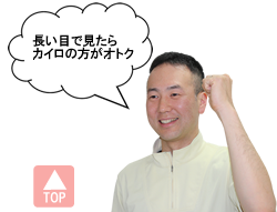 長い目で見たらカイロの方がオトク